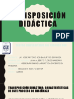 Transposición Didáctica