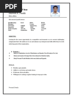 Bhavesh Resume