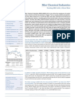 Misr Chemical Industries - 10 January 2012