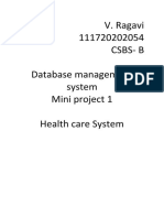 DBMS Miniproject 1