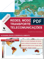 Redes, Modos de Transportes e Telecomunicações