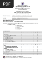 4 2020 HRD Form No 4 A Training Evaluation Form For Face To Face