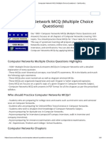 Computer Network MCQ (Multiple Choice Questions) - Sanfoundry