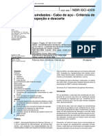 ABNT 4309 Guindastes Cabo de Aco Criterios de Inspecao