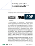 CSE - 27 A1 An Innovative Power System Stabilization Method With Augmented Inertia Synchronous Condensers