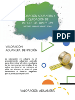 Diapositivas Valoración Aduanera y Liquidación de Impuestos