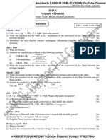 Organic Chemistry Chapter Wise Previous Year Question