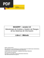 MAGERIT v3 Libro I Metodo