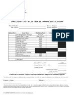 Electrical Load Calculation