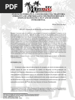 Avaliação Formativa: Construindo Uma Trajetória Formativa de Aprendizagem Com Professores Que Ensinam Matemática No 5º Ano Do Ensino Fundamental