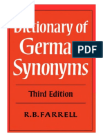 27.dictionary of German Synonyms