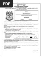 Concurso de Admissão Ao 6o Ano EF Do CMRJ 2005 / 2006