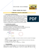 PC 1ere CD-C4 Le Benzene