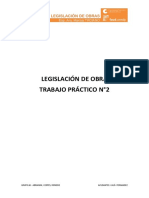 LEGISLACIÓN DE OBRA tp2 CORECCION