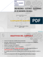 MEC261 Clasificación de Los Materiales