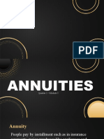 Annuities