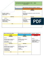 Roteiro Das Provas e Ntd's 1ºano - Frente B - 2023