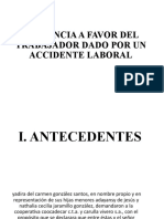 Sentencia A Favor Del Trabajador Dado Por Un