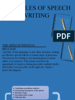 Principles of Speech Writing Oral Communication