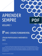 2023 CadAluno AprenderSempre 8ano LP-MAT Estudante Vol1-1