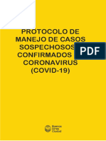 Id 0 - Protocolo de Manejo Frente A Casos Sospechosos y Confirmados de Covid-19 30.12