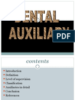 Dental Auxillary