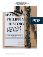 MODULE - Reading in Philippine History