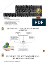 Evaluacion de Riesgos Ambientales