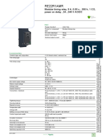 Zelio Time RE22R1AMR Document