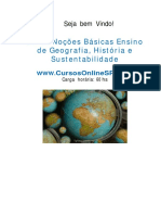 Curso No Es B Sicas Ensino de Geografia Hist Ria e Sustentabilidade SP 10088