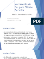 Aplicações Cliente Servidor - Aula 01