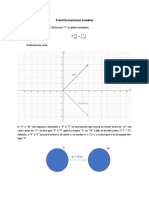 Transformaciones Lineales