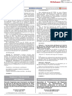 D.S. #001-2023-TR - Incorp. Literal A Art. 12 D D.S. 002-99-TR, Regl. D Ley 27056, Ley D Creac. Del Seg. Social D Salud - Pub.11.01.23