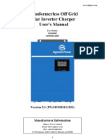 Sigineer Power M3048BP M5000H 48BP Solar Inverter Manual 202112122