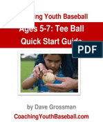 Coaching Youth Baseball Quick Start Guide Ages 5 7