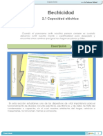 Capacidad Eléctrica