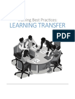 13 BestPractices LearningTransfer