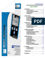 TG900 Operating Manual