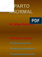 Distocias II Parto-Anormal