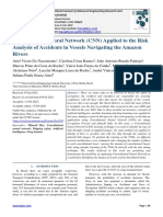 Convolutional Neural Network (CNN) Applied To The Risk Analysis of Accidents in Vessels Navigating The Amazon Rivers