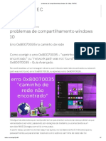 Problemas de Compartilhamento Windows 10 - Blog TMTEC