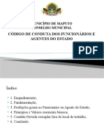 Apresentacao - Codigo de Conduta Dos Funcionarios e Agentes Do Estado - 28.10.2021