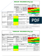 RA For Assessment For Lifting Operations