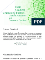 Week 8 Topic 4 Uniform Arithmetic and Geometric Gradient