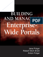 Idea Building and Managing Enterprise Wide Portals Dec 2005 DDU