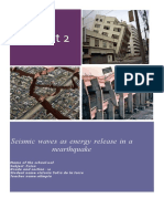 Project 2: Seismic Waves As Energy Release in A Nearthquake