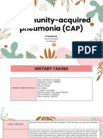 Community-Acquired Pneumonia (CAP)