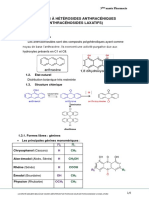 Drogues À Hétérosides Anthracéniques