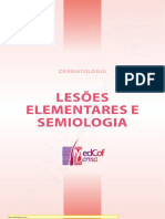 RESUMO DERMA Lesões Elementares e Semiologia