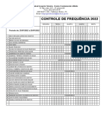 1 A Noite Controle de Frequência 2022: Colégio Estadual Gregório Teixeira - Ensino Fundamental e Médio